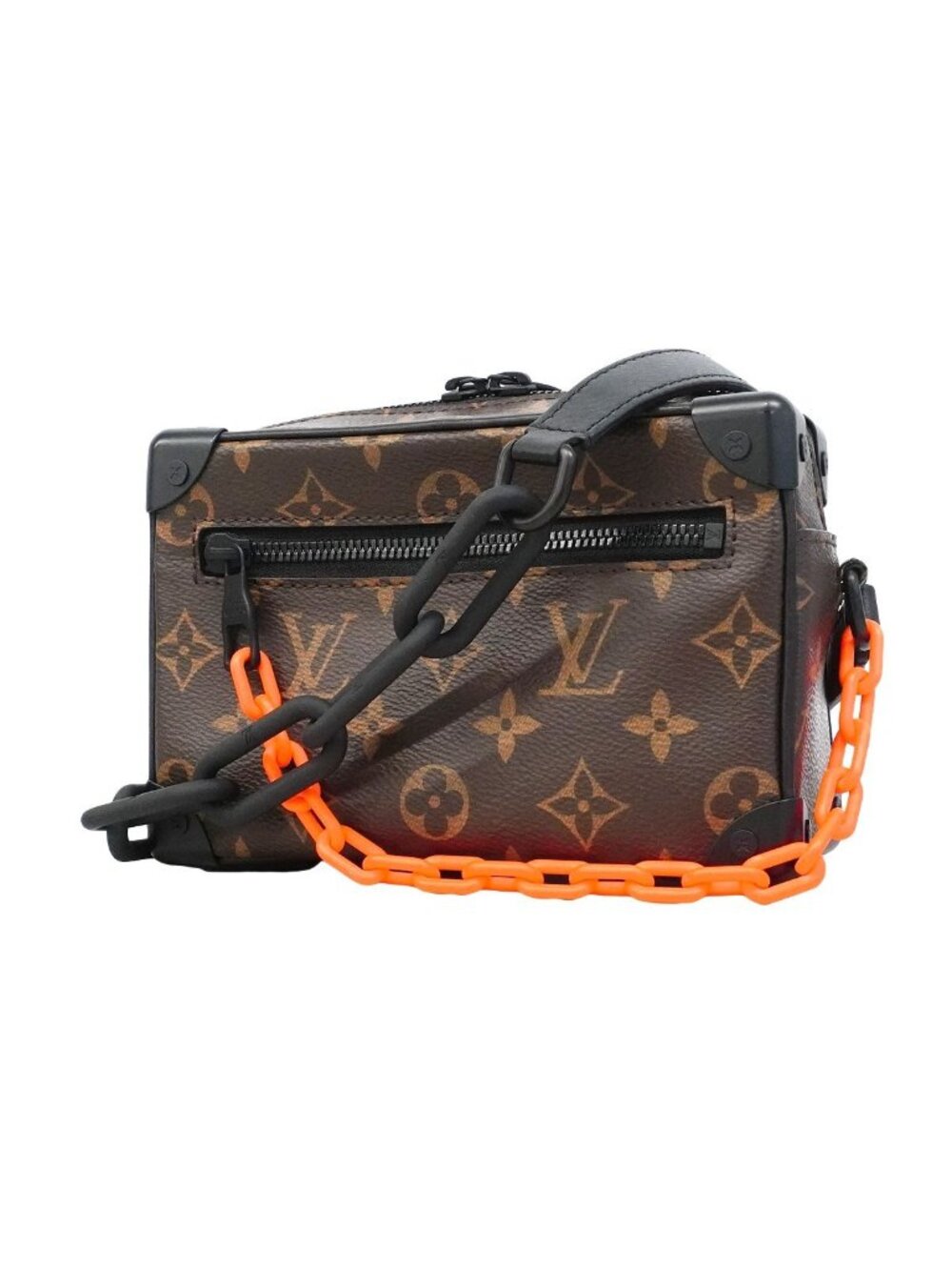 Louis Vuitton Shoulder Bag Monogram Solar Ray Mini Soft Trunk Brown